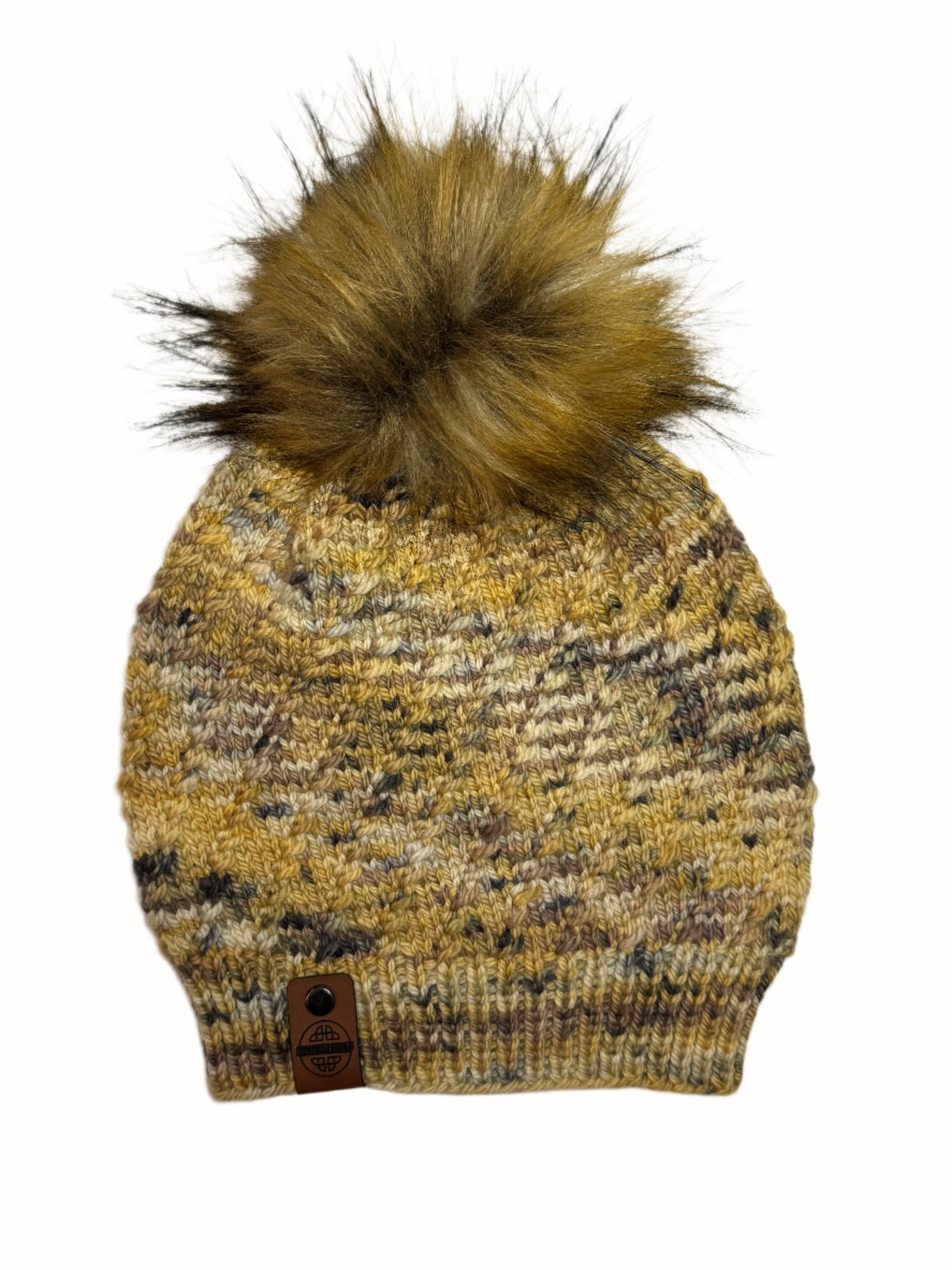 Skipping Stones Beanie - Indie Dyed Merino Wool