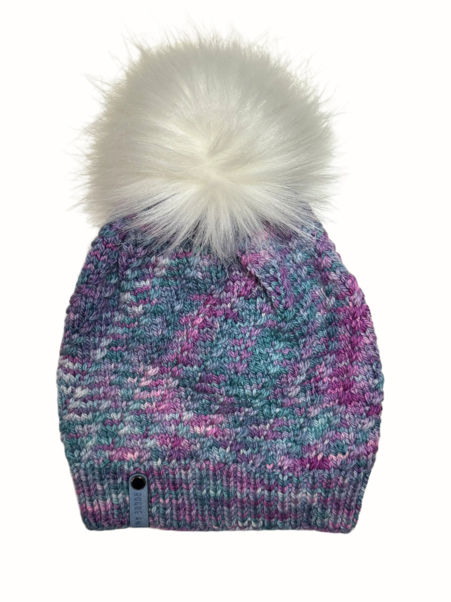 Skipping Stones Beanie - Indie Dyed Merino Wool