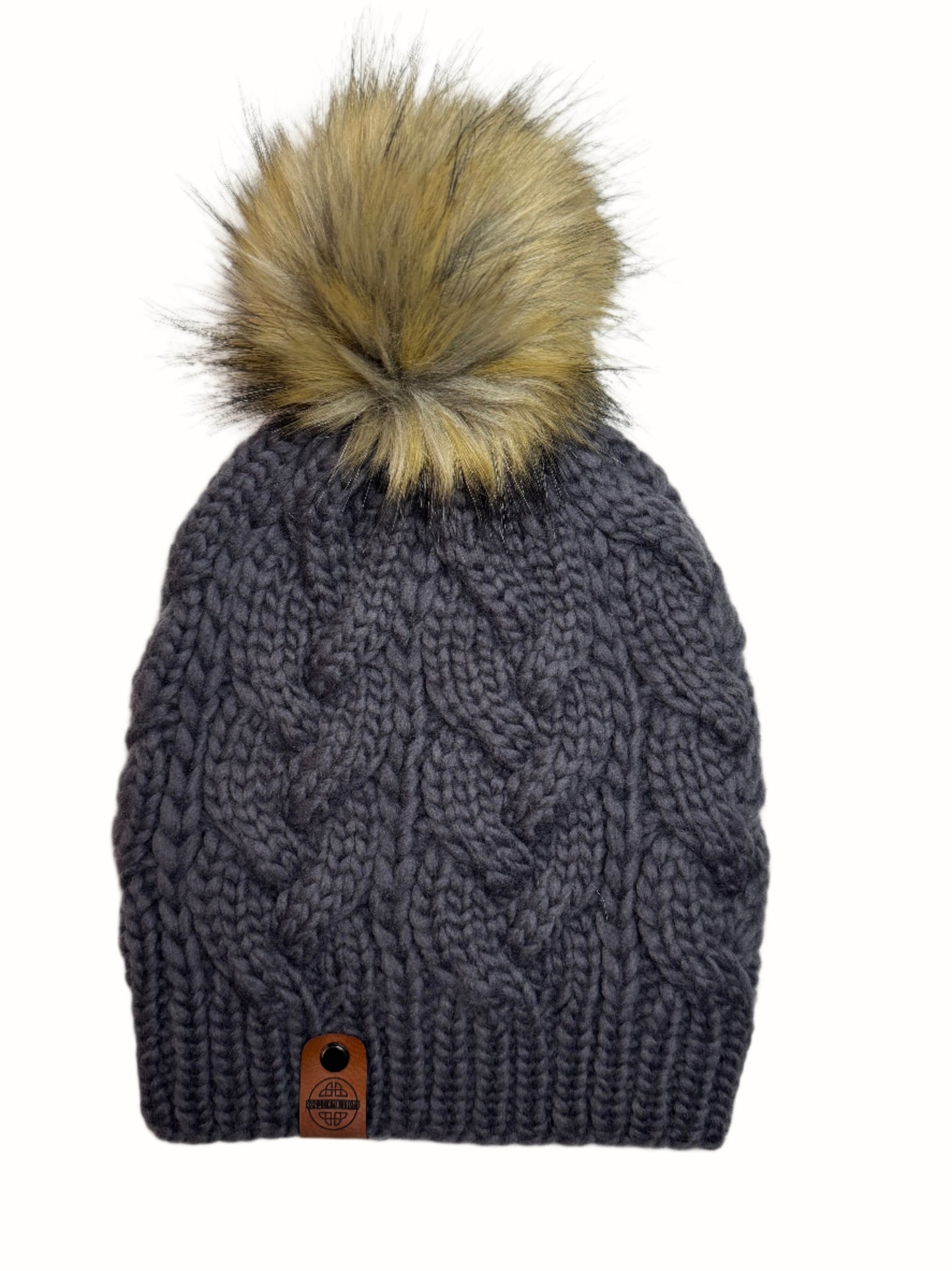 Delta Cable Beanie - Italian Imported Merino Wool