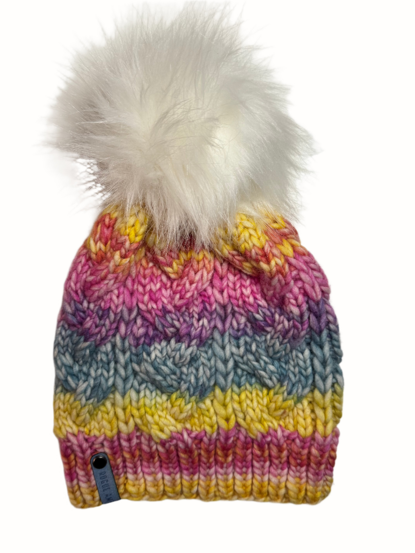 Delta Cable Beanie - Italian Imported Merino Wool