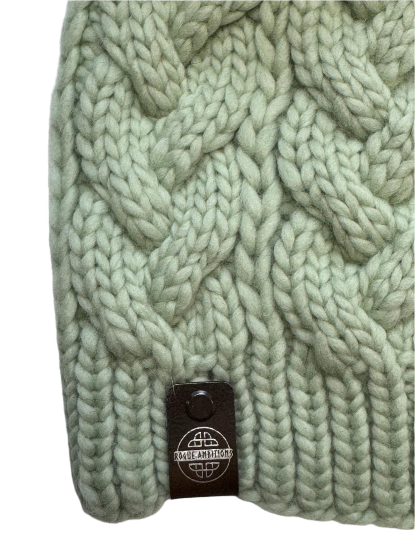 Delta Cable Beanie - Italian Imported Merino Wool