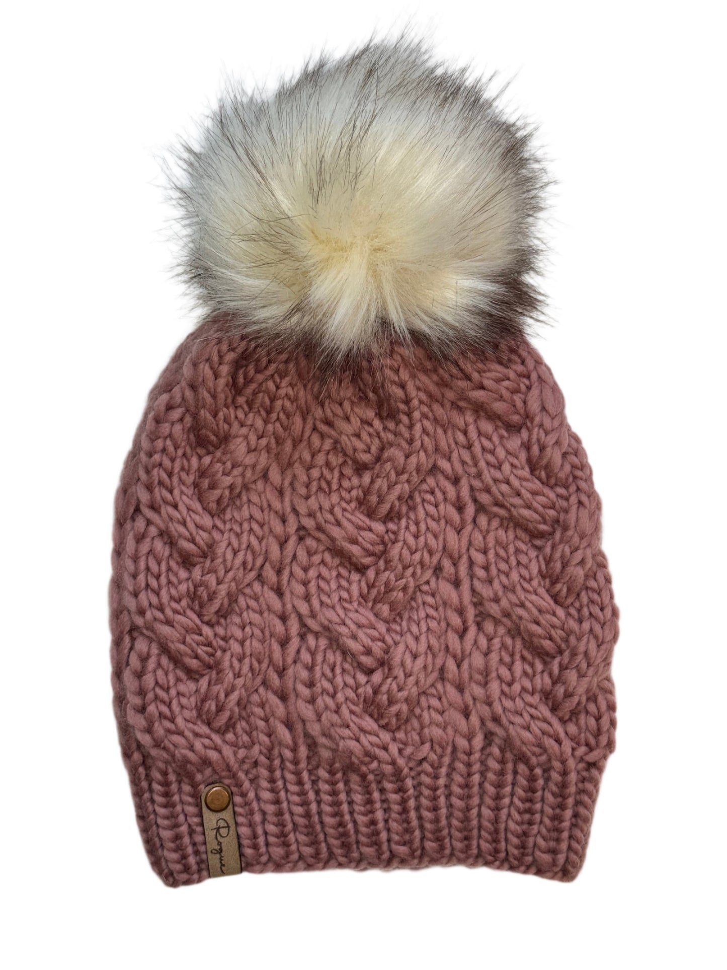 Delta Cable Beanie - Italian Imported Merino Wool