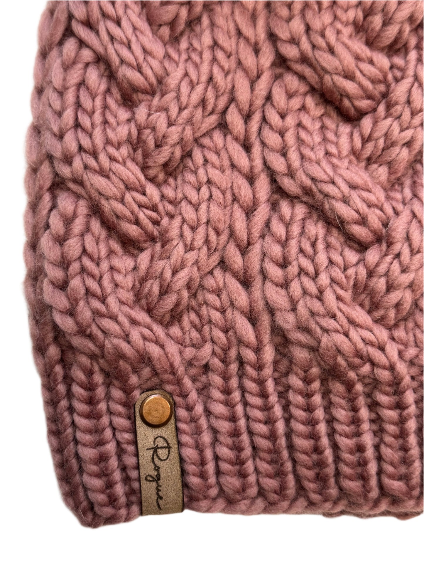 Delta Cable Beanie - Italian Imported Merino Wool