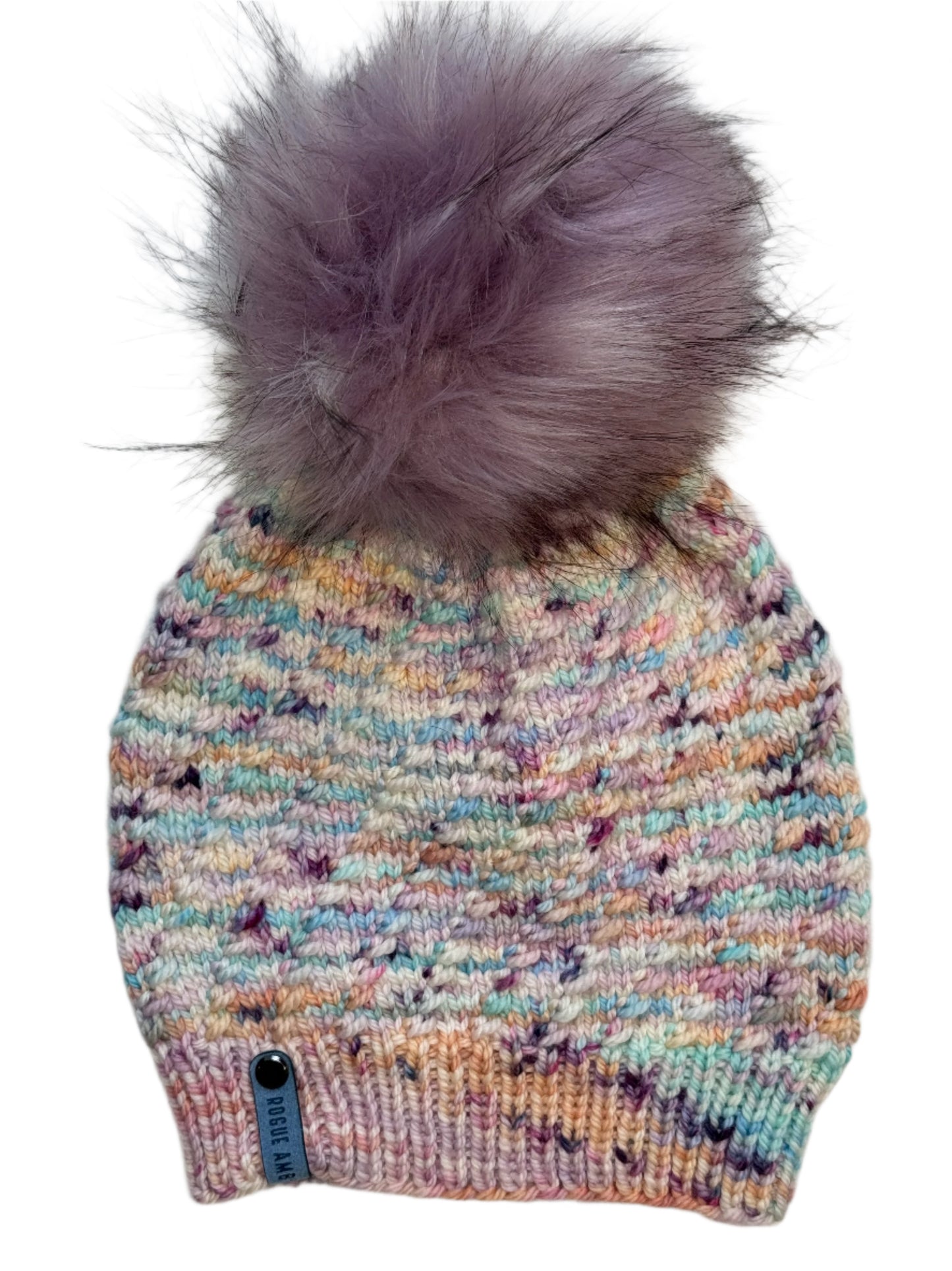 Skipping Stones Beanie - Indie Dyed Merino Wool