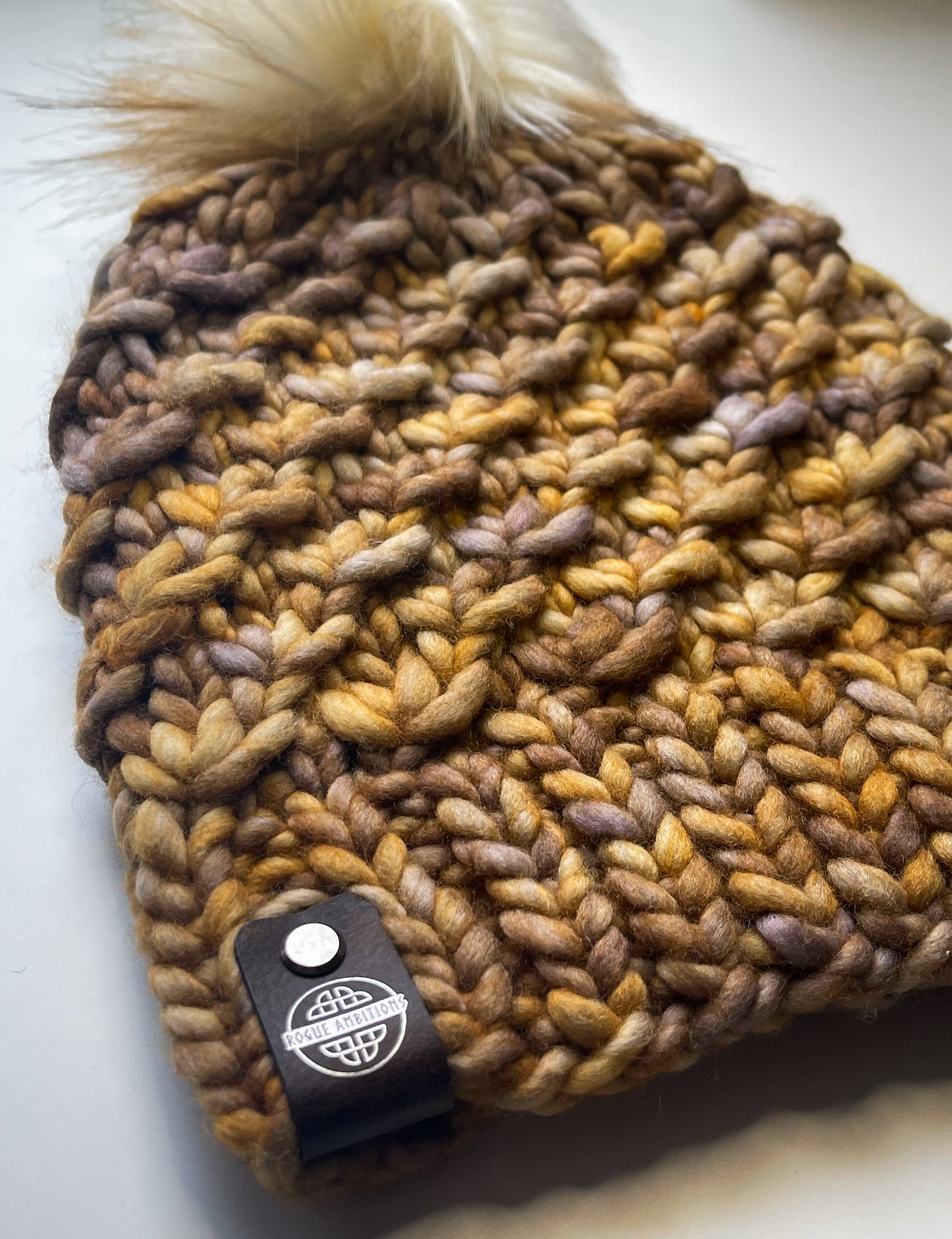 Crush Beanie - Super Bulky Merino Wool