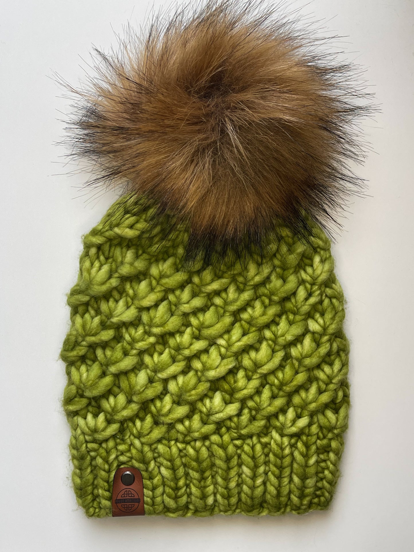 Crush Beanie - Super Bulky Merino Wool