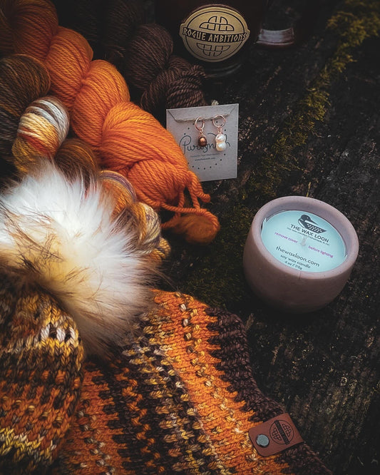 I Love Fall Most Of All - Hearthside KNITTING KIT (No finished clothing included)