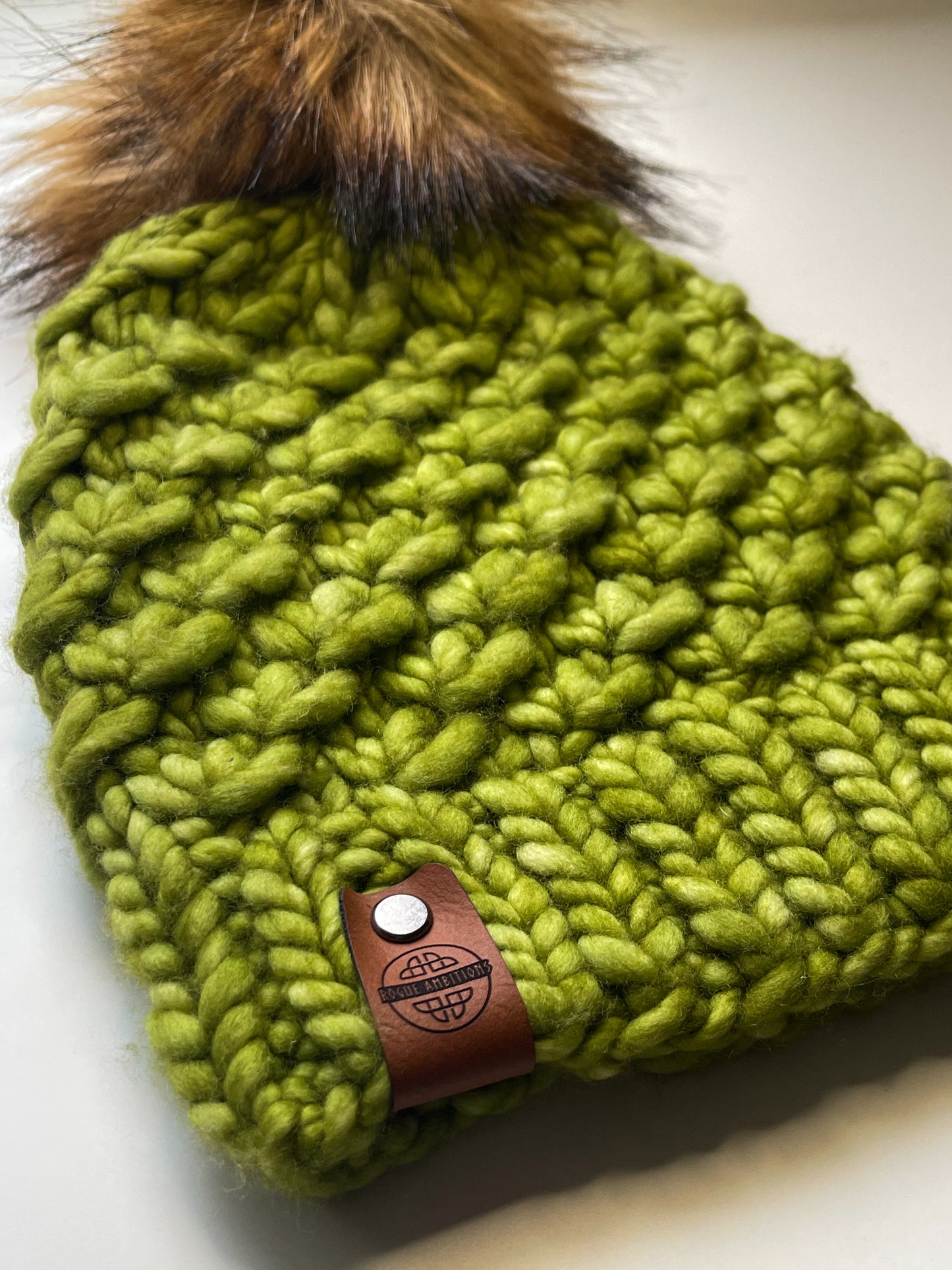 Crush Beanie - Super Bulky Merino Wool