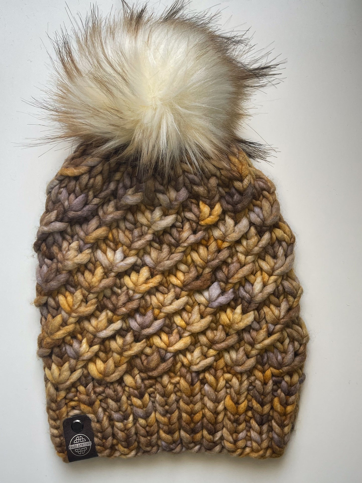 Crush Beanie - Super Bulky Merino Wool