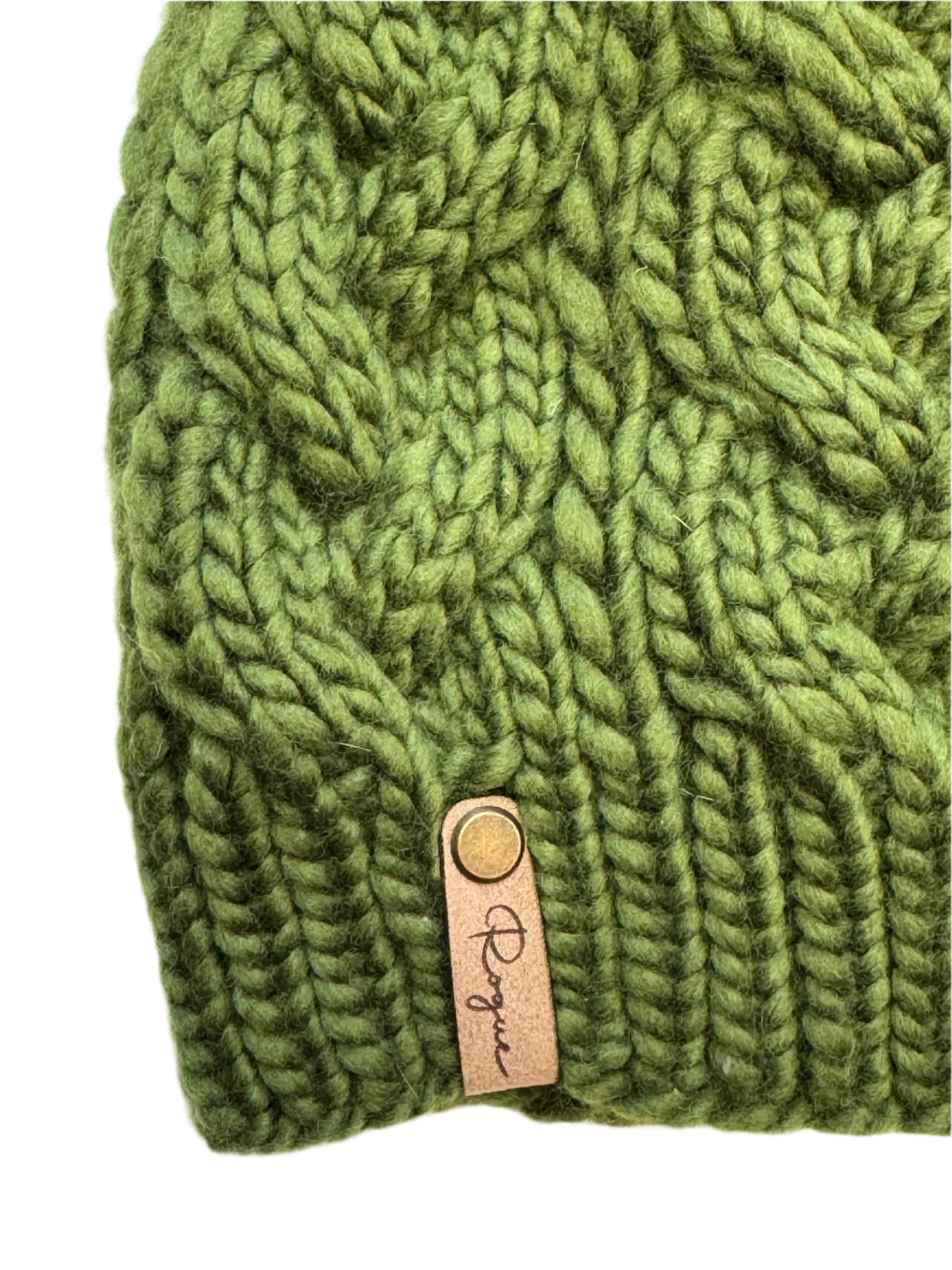 Delta Cable Beanie - Italian Imported Merino Wool