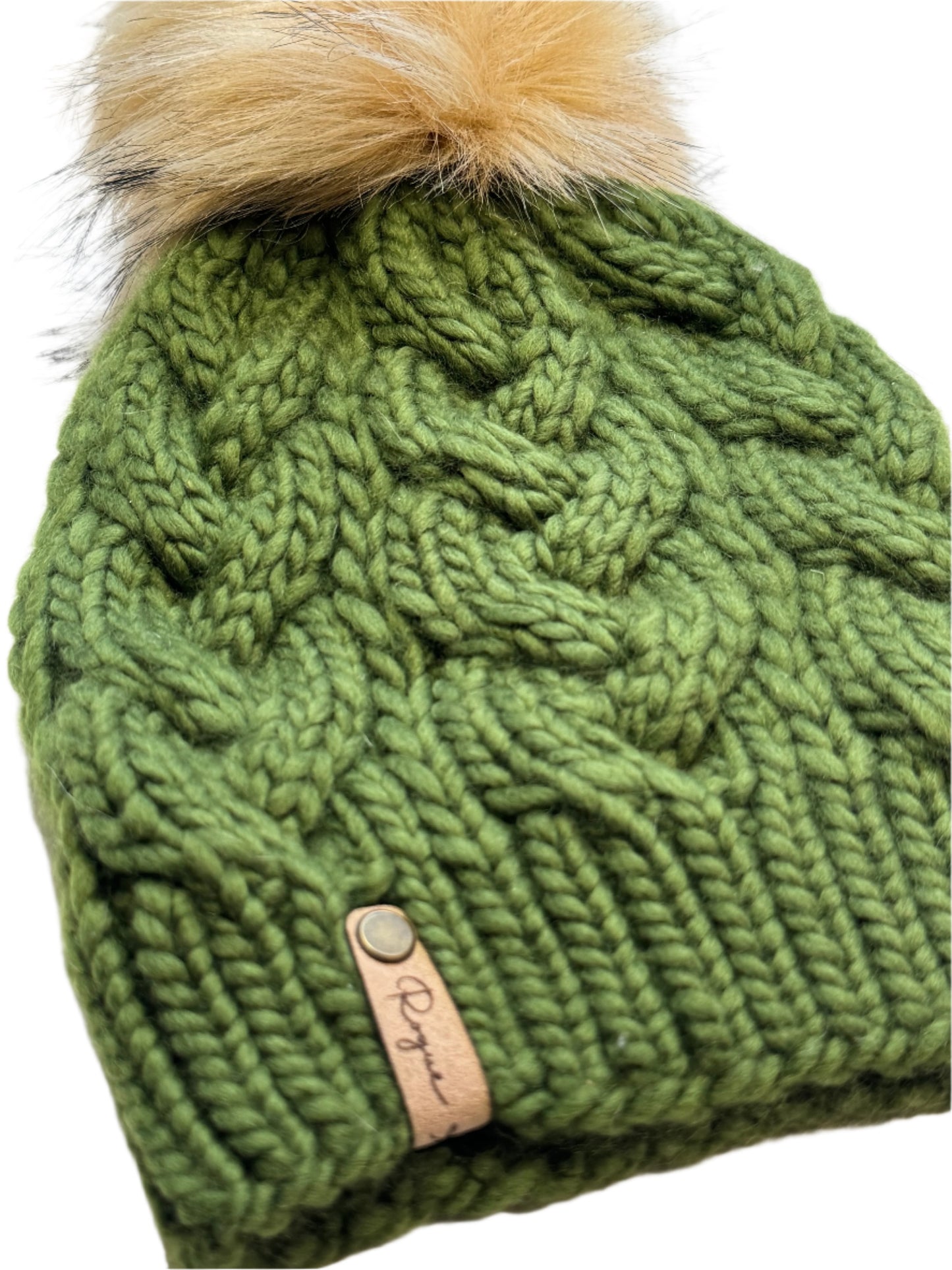 Delta Cable Beanie - Italian Imported Merino Wool
