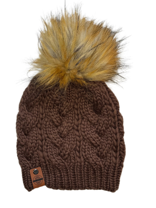 Delta Cable Beanie - Italian Imported Merino Wool